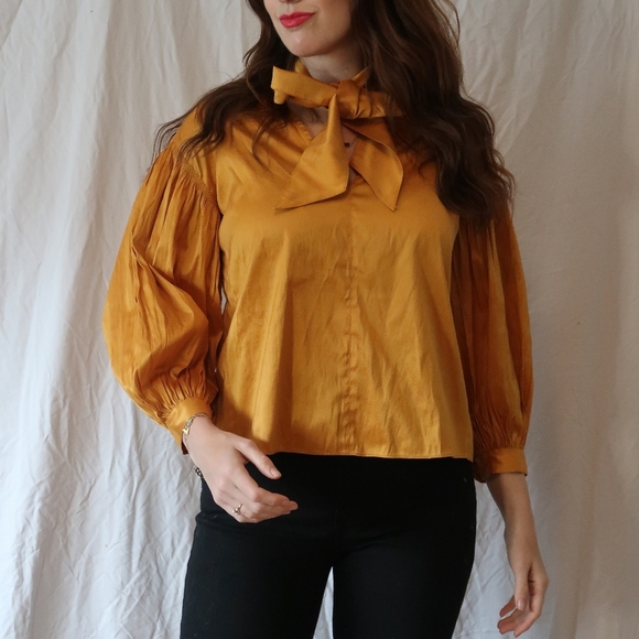 Ulla Johnson Tops - Ulla Johnson Goldenrod Blouse